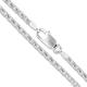 Sterling Silver Diamond-Cut Wheat Chain 2mm Solid 925 New Spiga Necklace 26"