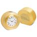 Gold Tulane Green Wave Presidential II Desk Clock