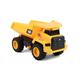 Caterpillar by Funrise 82266 Caterpillar Dump Truck, CAT Power Haulers Dump Truck Construction Vehicle, Yellow, Black