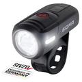 SIGMA SPORT Aura 45, LED Bike Light, 45 Lux, StVZO- Approved, Battery-Powered Front Light