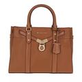 Michael Kors Womens Hamilton Legacy Handtasche, Braun (Luggage), 14x25x34 cm (B x H x T)