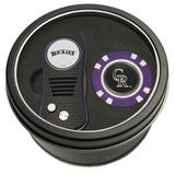 Colorado Rockies Divot Tool & Golf Chip Personalized Tin Gift Set