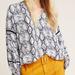 Anthropologie Tops | Anthropologie Nwt 1x Long Sleeve Top. Brand New! | Color: Gray/White | Size: 1x