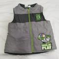 Disney Jackets & Coats | Boys Size 5t Fleece Lined Buzz Lightyear Vest | Color: Gray/Green | Size: 5tb