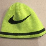 Nike Accessories | Boys Nike Reversible Wool Hat | Color: Black/Yellow | Size: Osb