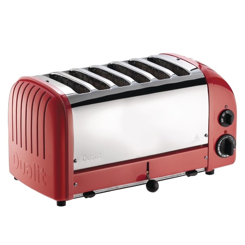 Dualit Toaster 60154 rot 6 Schlitze Image