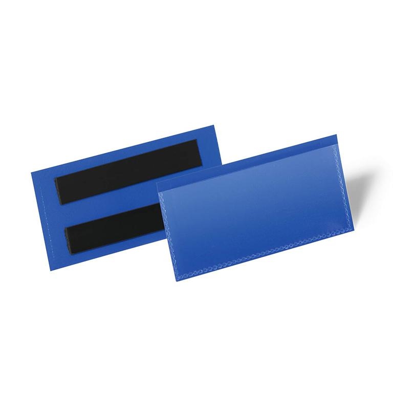 DURABLE Etikettentasche 174107 100x38mm magn. d.bl 50 St./Pack. Image