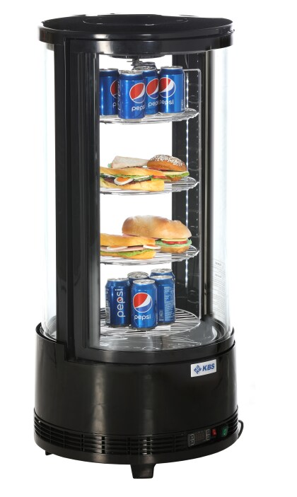KBS Gastrotechnik KBS Kuchenvitrine Rondo mit 4 Etagen Image