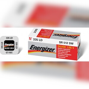 Energizer Silberoxid LD Uhrenbatterie 335-SR512SW - 1er Miniblister Image