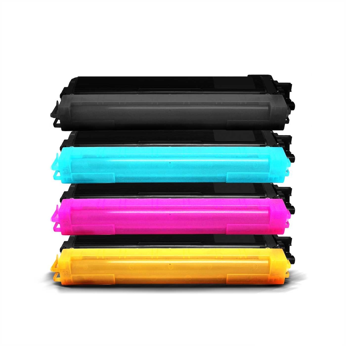 4x Eurotone Toner Alternative für Brother TN-230BK Schwarz TN-230C Cyan TN-230M Magenta TN-230Y Gelb Image