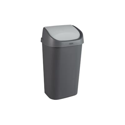 Curver Abfalleimer MISTRAL SWING 50 Ltr. anthrazit/ grau [ 244278 ] Image