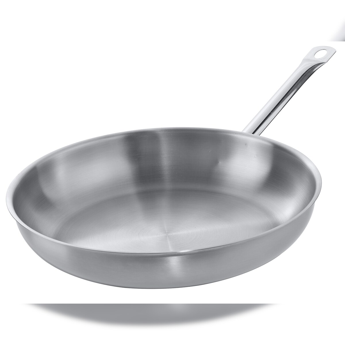 METRO PROFESSIONAL Bratpfanne, Edelstahl 18/10, Ø 32 cm, Höhe: 9 cm, unbeschichtet, Induktion, ofenfest Image