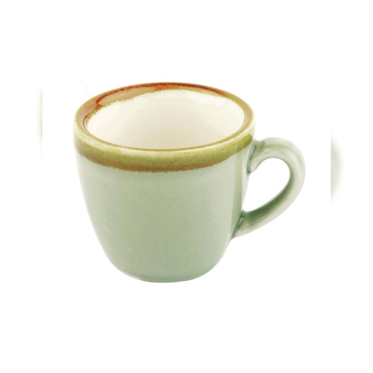 Olympia Kiln Espressotasse 85ml - 6 Stück 5,6(H) x 6,2(Ø)cm, Moos Image