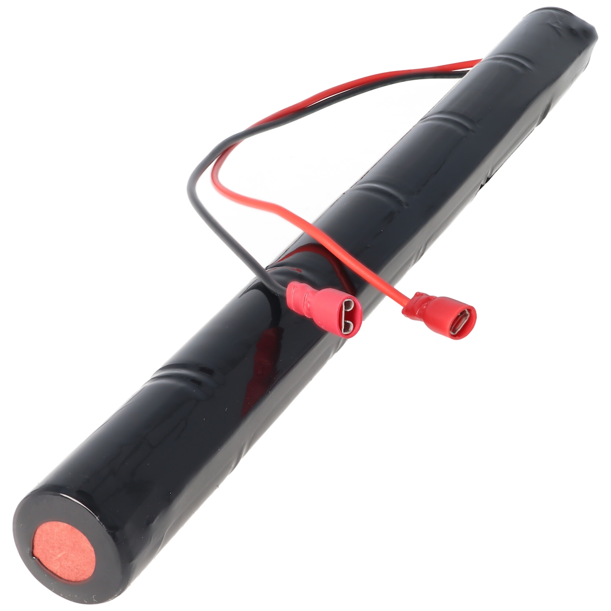 AccuCell Notleuchtenakku NiCd 7,2V 2500mAh L1x6 Baby C mit 300mm Kabel ersetzt Beghelli 415258001 Plus-Pol 4,8mm und Minus-Pol 6,3mm Image