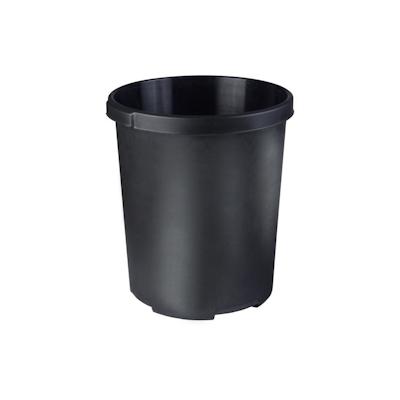 HAN Groß-Papierkorb MOBIL XXL schwarz, 50 Liter, rund, extra stabil