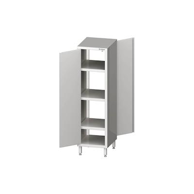 Stalgast Edelstahl Durchreiche-Hochschrank mit Flügeltüren, 600x700x1800 mm, verschweißt Image
