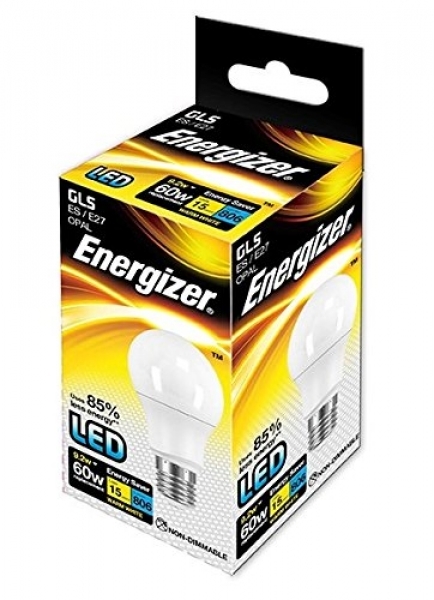 Energizer LED 9 W GLS E27 OPAL 806 Lumen 240° warm white - 1er Box Image