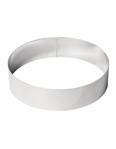 De Buyer Edelstahl Mousse Ring 24 x 6cm Image