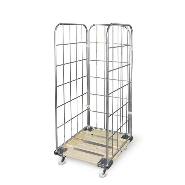 Rollbehälter 1650 HO, 724 x 810 mm, 3-seitig, Cr 3 Image