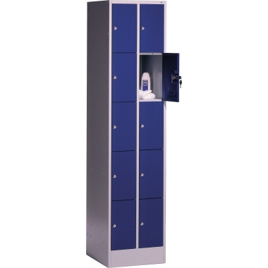 C+P Schließf.schrank 8570201S10001 10Fächer 1950x620x500mm lgr/ebl Image