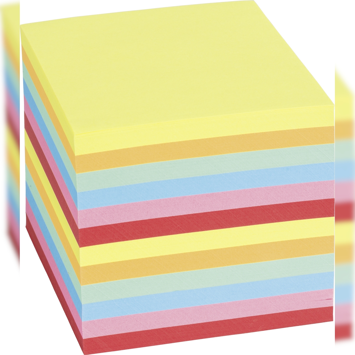 König & Ebhardt Zettelklotz, farbig sortiert Image