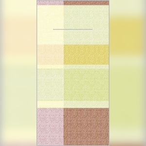 Mank Besteckservietten Airlaid Marc in Orange-Rot, 40 x 40 cm, 75 Stück - Karos Bestecktaschen Image