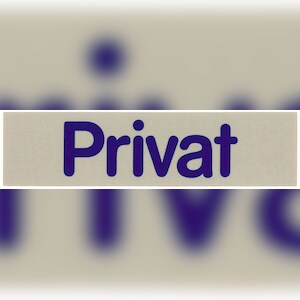 Contacto Wortschild PRIVAT Image