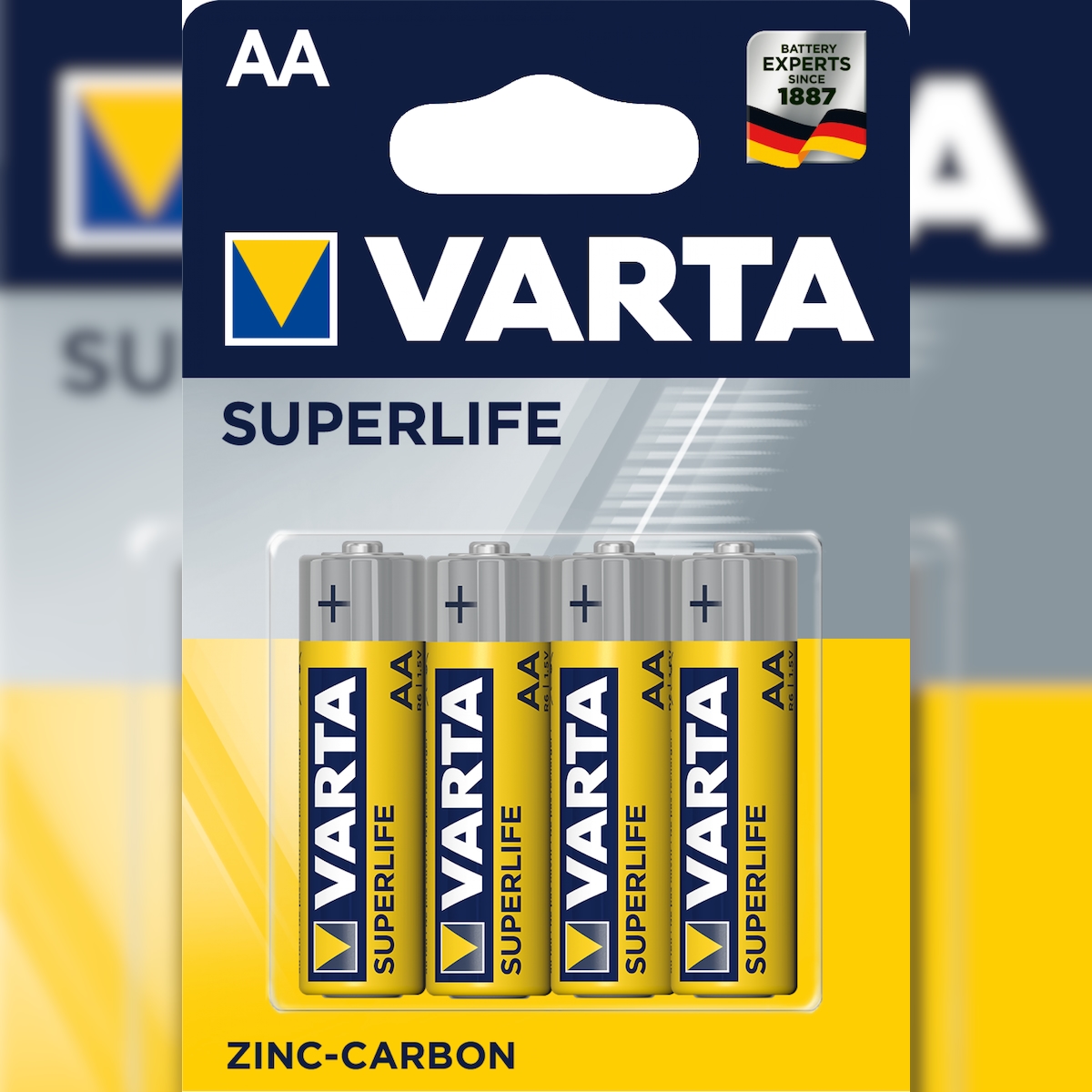 Varta Superlife 2006-R06-Mignon - 4er Blister Image