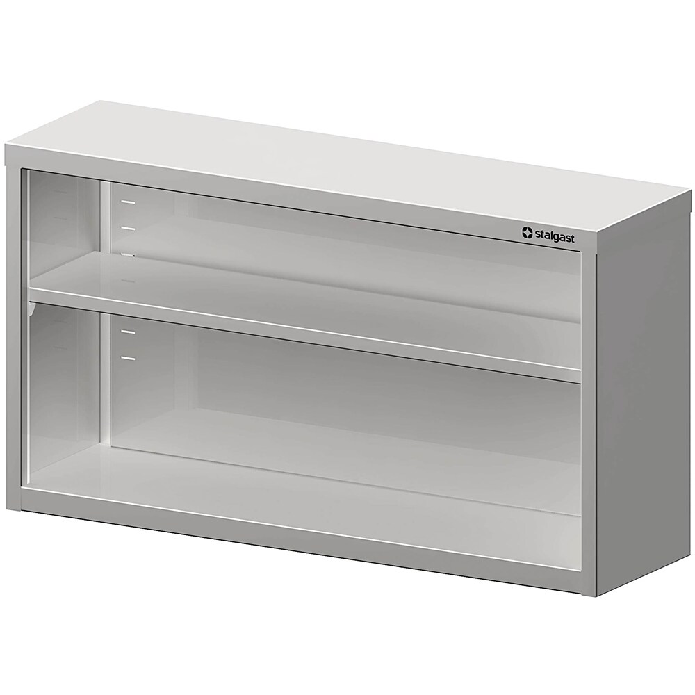 Stalgast Edelstahl Hängeschrank offen, 700x300x600 mm, verschweißt Image