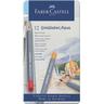 FABER-CASTELL Aquarellfarbstift Goldfaber Aqua, 12er Metalletui