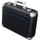 Jüscha ALUMAXX Attaché Laptopkoffer VENTURE Aluminium Aktenkoffer Pilotenkoffer Aluaktenkoffer schwarz matt 45164