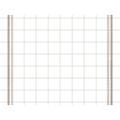 Mank Tischset aus Airlaid Design Bill in Braun, 40 x 30 cm, 100 Stück - Platzset Platzdeckchen Streifen Struktur