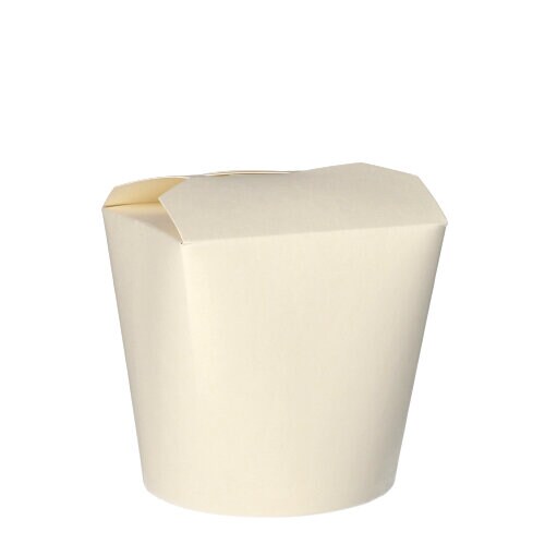 PAPSTAR 50 Pastaboxen, Pappe 750 ml 10 cm x 10 cm x 8,5 cm weiss Image