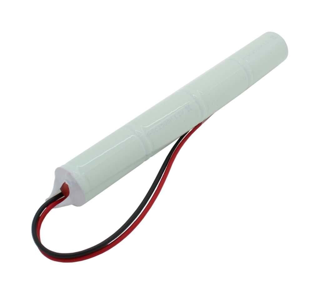 AccuCell Notleuchtenakku NiMH 4,8V 2500mAh L1x4 Sub-C mit 200mm Kabel einseitig ersetzt 4,8 V Akku Image