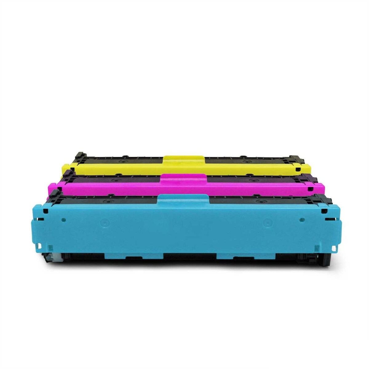 3x XXL Eurotone Toner Alternative für HP CF401X-03X CF401X 201X Cyan CF403X Magenta CF402X Gelb Image