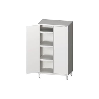 Stalgast Edelstahl Hochschrank mit Flügeltüren, 700x600x1800 mm, verschweißt Image