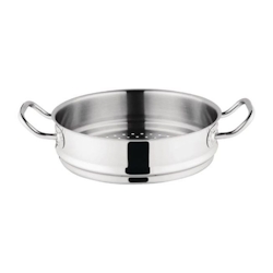 Vogue Tri Wall Dampfgareinsatz 28Cm Edelstahl Image