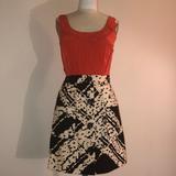 Anthropologie Dresses | Anthropologie Tabitha Dress Size 0 | Color: Black/Orange | Size: 0