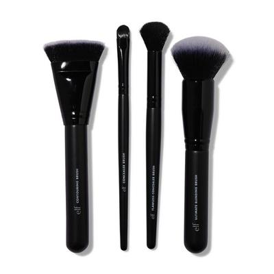 e.l.f. Cosmetics Foundation & Concealer Brush Set - Vegan and Cruelty-Free Makeup