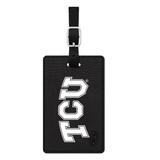 Black TCU Horned Frogs V2 Bag Tag