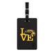 Black Southern Miss Golden Eagles Love Bag Tag