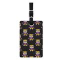 Black LSU Tigers Mascot Tokyodachi Luggage Tag