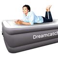 Dreamcatcher Double Air Bed, Blow up Inflatable Air Bed Mattress with Built in Pump and Storage Bag Included