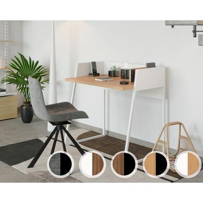 TemaHome »Volga« Schreibtisch Schwarz - Beton Image
