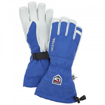 Hestra - Army Leather Heli Ski 5 Finger - Handschuhe Gr 8 blau