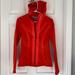 Athleta Jackets & Coats | Athleta Hooded Fleece Jacket | Color: Orange | Size: Xs