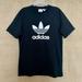 Adidas Shirts | Adidas Men’s Trefoil Logo T-Shirt Black White Small | Color: Black/White | Size: S