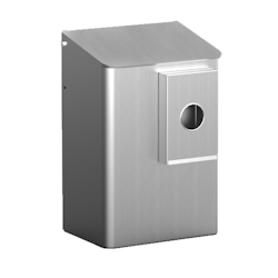 MediQo-line Hygiene-Abfallbehälter 6 Liter Aluminium Image