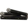 Shure BLX288/SM58 Dual-Channel Wireless Handheld Microphone System with SM58 Caps BLX288/SM58-H9