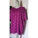 Lularoe Tops | Lularoe Irma Plum/ Polka Dots | Color: Pink/Purple | Size: Xxs